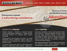 Tablet Screenshot of krassystem.pl